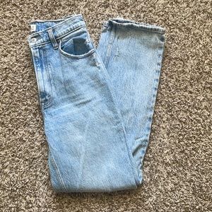 90s Ultra High Rise Straight Jeans Abercrombie & Fitch